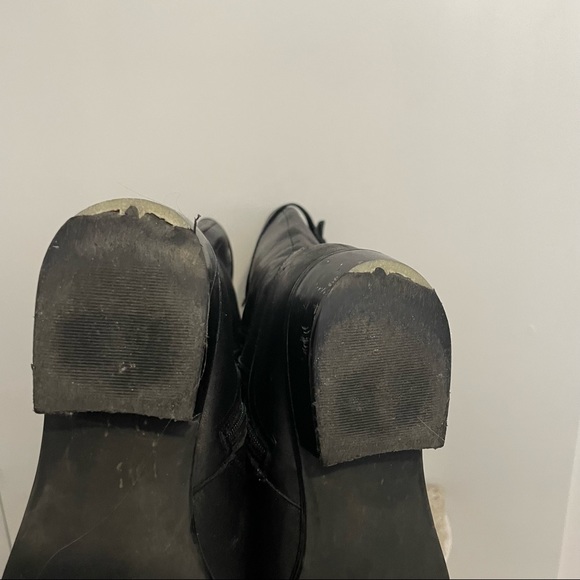 Ralph Lauren Black Leather Riding Boots - Picture 5 of 5